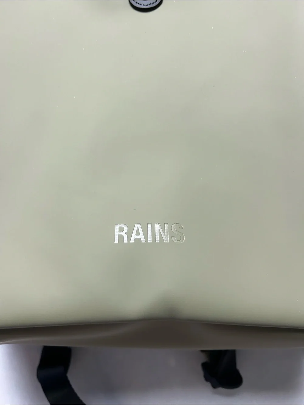 Rains clip front color Marsh backpack NWT